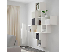 Изображение товара Стеллаж Экет 119 white ИКЕА (IKEA) на сайте adeta.ru