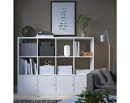 Изображение товара Стеллаж Каллакс 222 white ИКЕА (IKEA) на сайте adeta.ru